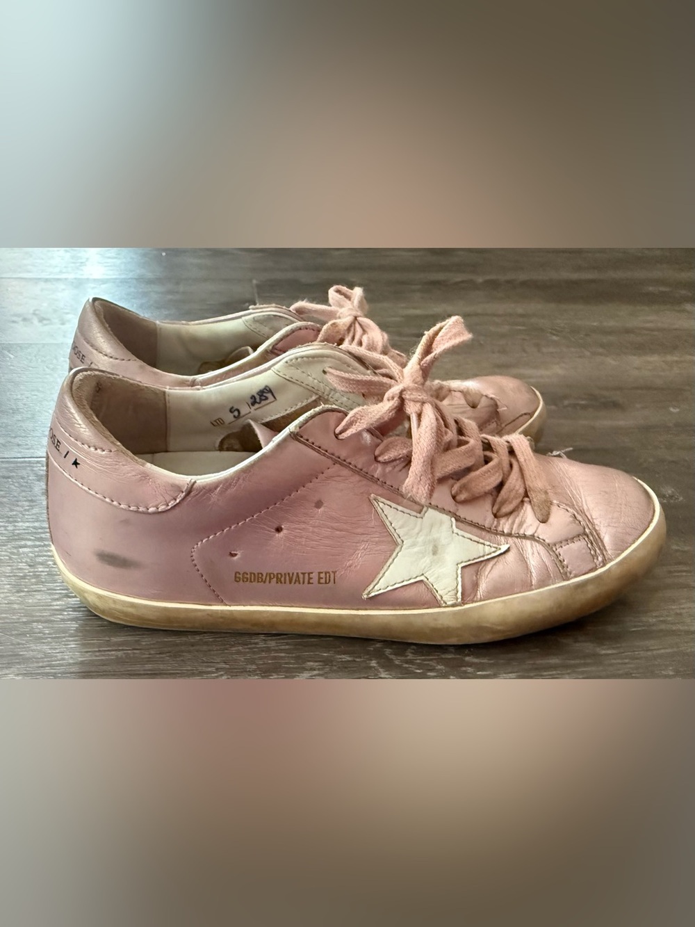 Womens GOLDEN GOOSE Superstar shoes sz 37